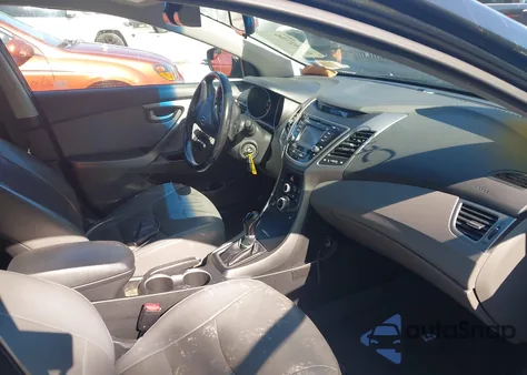 2014 Hyundai Elantra Limited z USA, uszkodzony, nr VIN 5NPDH4AE8EH460688